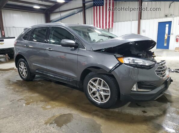 2FMPK4J98MBA65143 2021 FORD EDGE Gray Front right