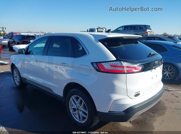 2FMPK4J98NBA32905 2022 FORD EDGE White Trasero izquierdo