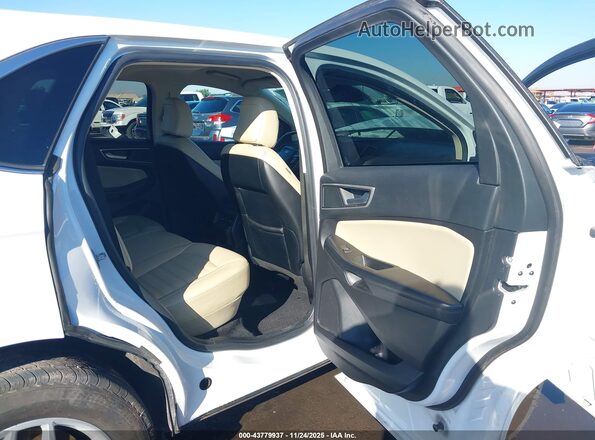 2FMPK4J98NBA32905 2022 FORD EDGE White Vista de la etiqueta del VIN
