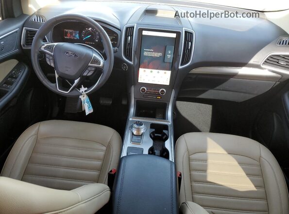 2FMPK4J98NBA63801 2022 FORD EDGE White Widok deski rozdzielczej