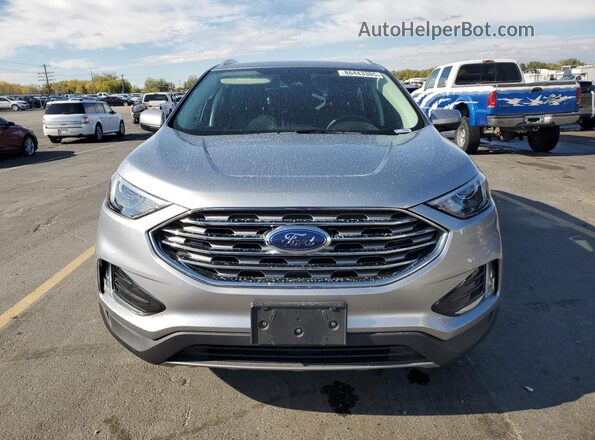 2FMPK4J99NBA88867 2022 FORD EDGE Silver Widok z przodu