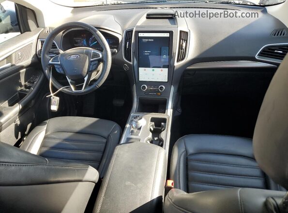 2FMPK4J99NBA88867 2022 FORD EDGE Silver Widok deski rozdzielczej