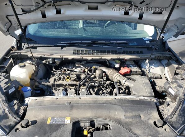 2FMPK4J99NBA88867 2022 FORD EDGE Silver Widok komory silnika