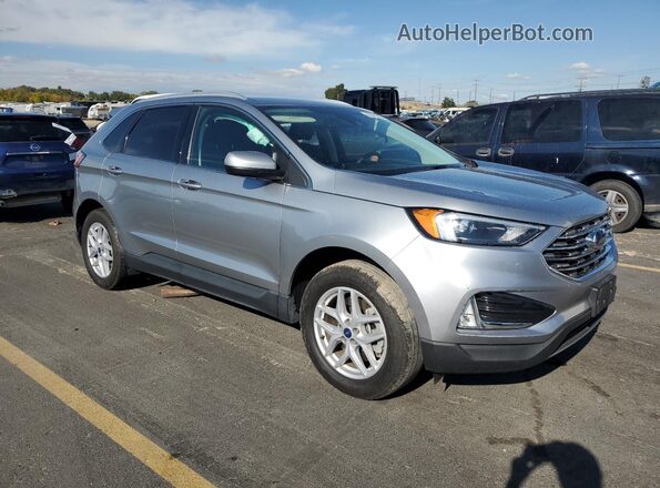 2FMPK4J99NBA88867 2022 FORD EDGE Silver Przód prawy