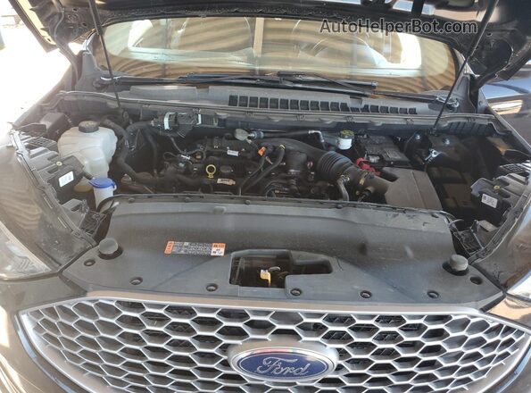 2FMPK4J99PBA37842 2023 FORD EDGE Black Widok wnętrza z tyłu