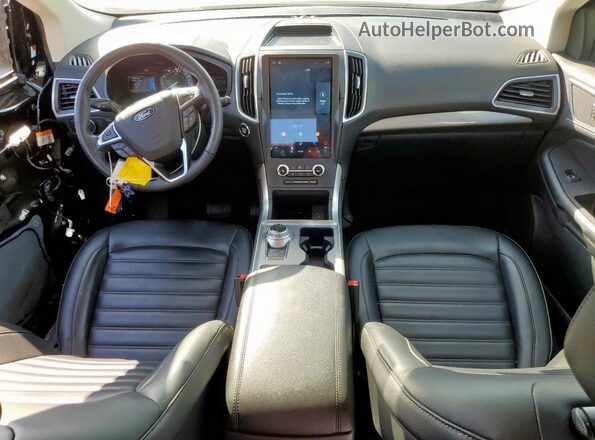 2FMPK4J9XPBA41947 2023 FORD EDGE Black Вид панелі приладів