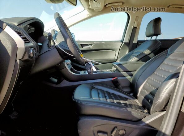 2FMPK4J9XPBA41947 2023 FORD EDGE Black Вид салону спереду