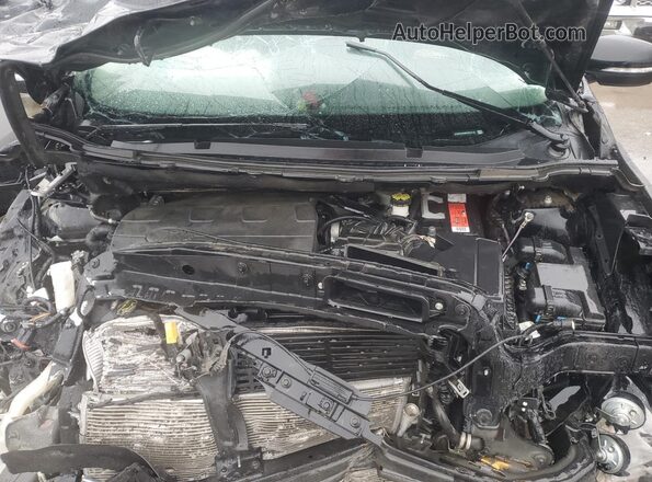 2FMPK4K88GBB74115 2016 FORD EDGE Black Вид підкапотного простору