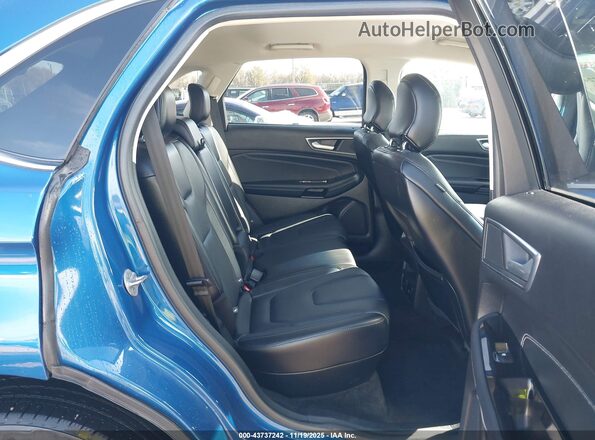 2FMPK4K90JBB32795 2018 FORD EDGE Синий Вид наклейки с VIN-кодом