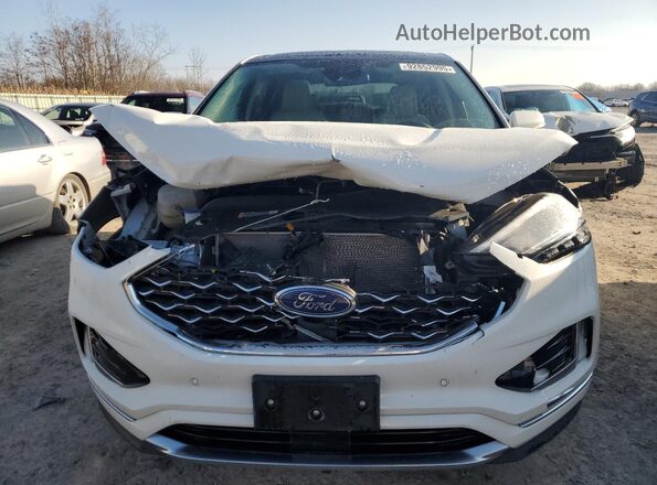 2FMPK4K90MBA39926 2021 FORD EDGE White Դիմացի տեսք