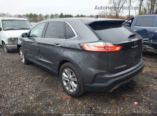 2FMPK4K90NBA35277 2022 FORD EDGE Gray Задня ліва чверть