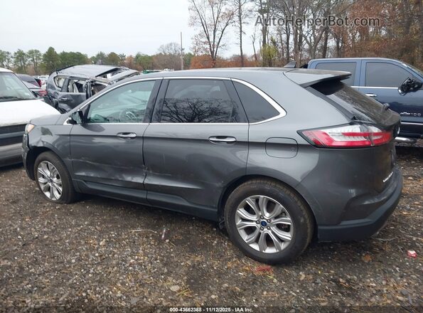 2FMPK4K90NBA35277 2022 FORD EDGE Gray Панорамний вид салону 360°