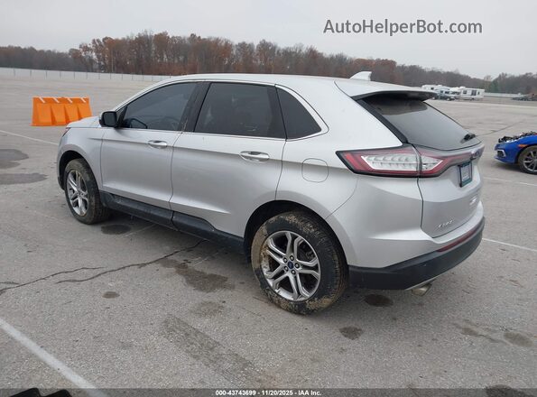 2FMPK4K91GBB23712 2016 FORD EDGE Серебряный Задняя левая четверть