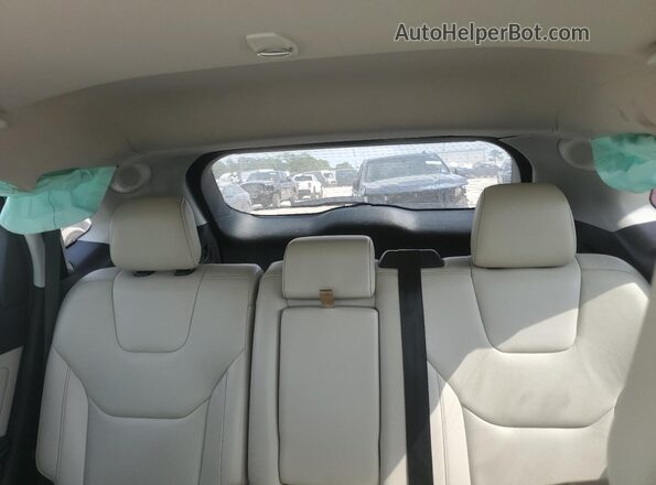 2FMPK4K91NBA33778 2022 FORD EDGE Black Widok tylnych siedzeń