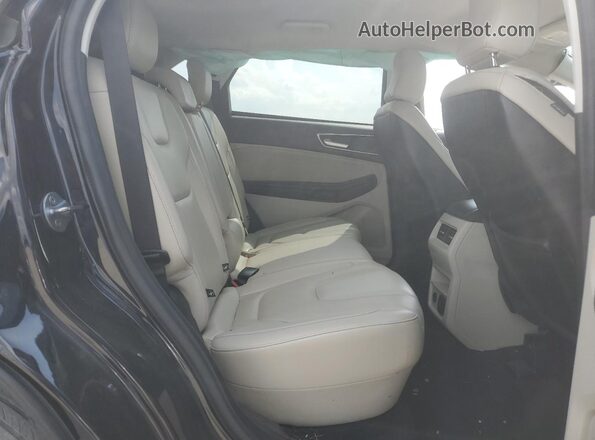 2FMPK4K91NBA33778 2022 FORD EDGE Black Widok wnętrza z tyłu