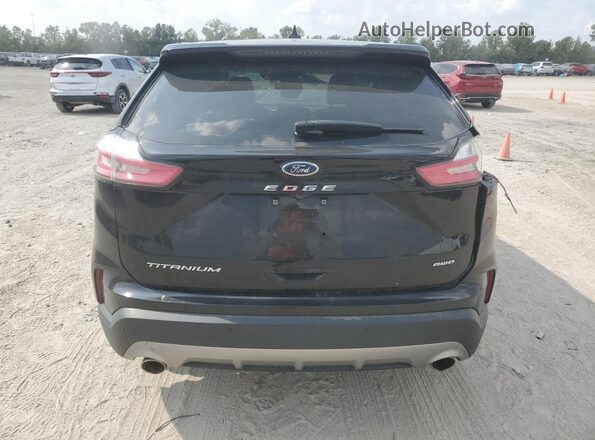 2FMPK4K91NBA33778 2022 FORD EDGE Black Widok z tyłu