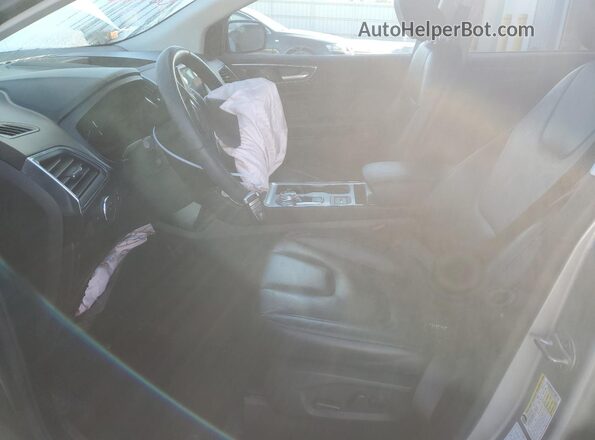 2FMPK4K92NBA51870 2022 FORD EDGE Серебряный Вид салона спереди