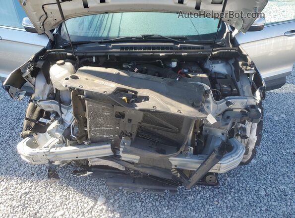 2FMPK4K92NBA51870 2022 FORD EDGE Серебряный Вид подкапотного пространства