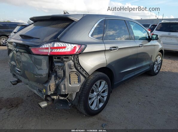 2FMPK4K92PBA23909 2023 FORD EDGE Gray 