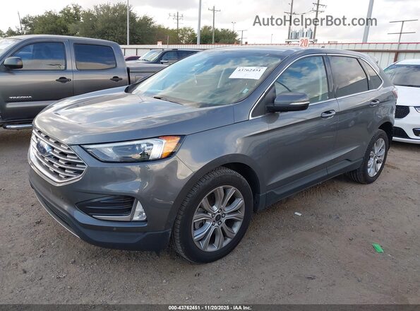 2FMPK4K92PBA23909 2023 FORD EDGE Gray 