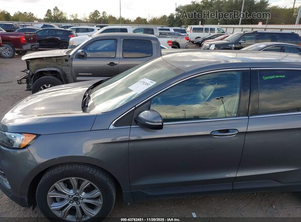 2FMPK4K92PBA23909 2023 FORD EDGE Gray 