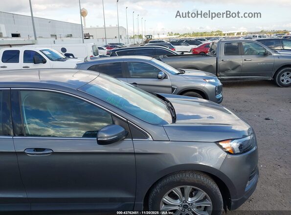 2FMPK4K92PBA23909 2023 FORD EDGE Gray 