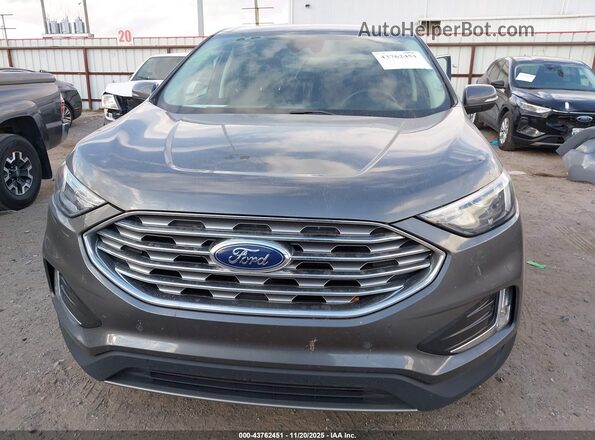 2FMPK4K92PBA23909 2023 FORD EDGE Gray 