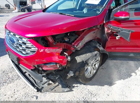 2FMPK4K93NBA52719 2022 FORD EDGE Red Դիմացի տեսք