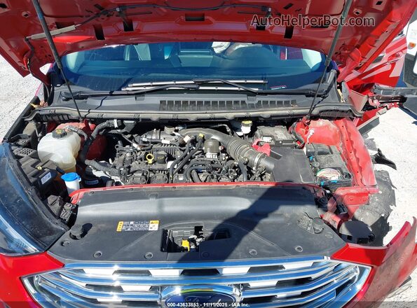 2FMPK4K93NBA52719 2022 FORD EDGE Red Հետևի տեսք