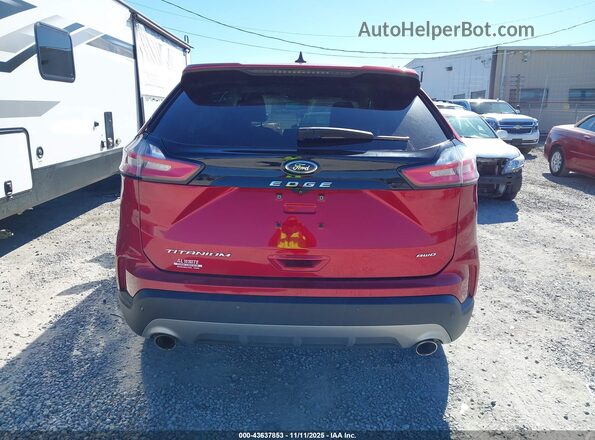 2FMPK4K93NBA52719 2022 FORD EDGE Red 