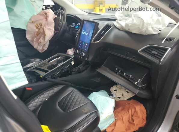 2FMPK4K98PBA46546 2023 FORD EDGE Silver Առջևի վահանակի տեսք