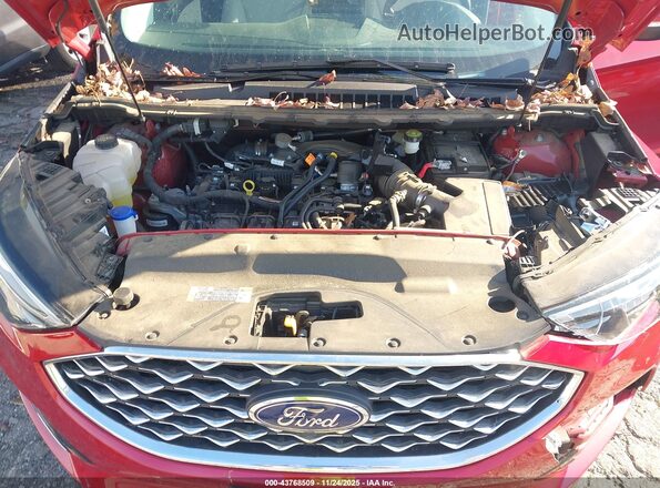 2FMPK4K98RBA28714 2024 FORD EDGE Red უკანა ხედი