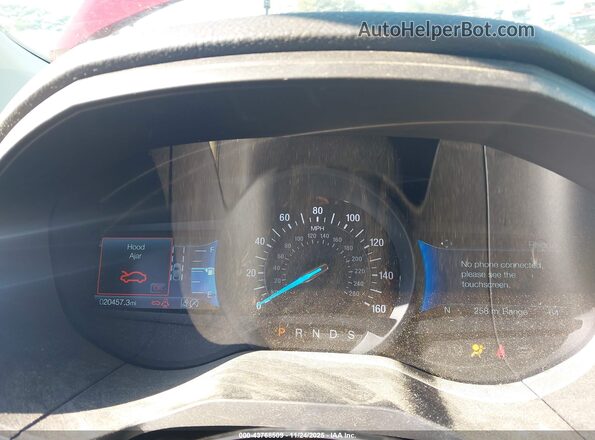 2FMPK4K98RBA28714 2024 FORD EDGE Red უკანა სავარძლების ხედი