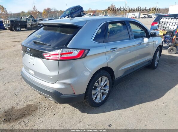 2FMPK4K99NBA94893 2022 FORD EDGE Серебряный Задняя правая четверть