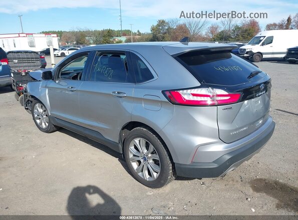 2FMPK4K99NBA94893 2022 FORD EDGE Серебряный Задняя левая четверть