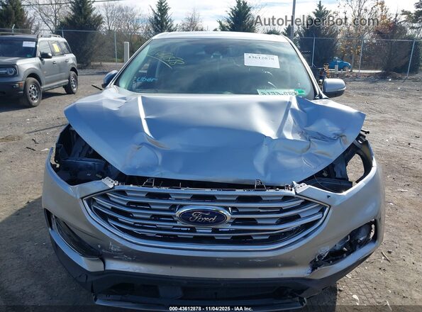 2FMPK4K99NBA94893 2022 FORD EDGE Серебряный Вид щитка приборов