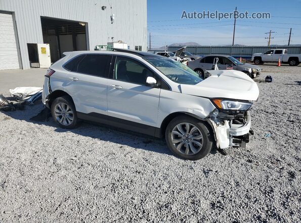 2FMPK4K9XNBA25937 2022 FORD EDGE Белый Передняя правая четверть