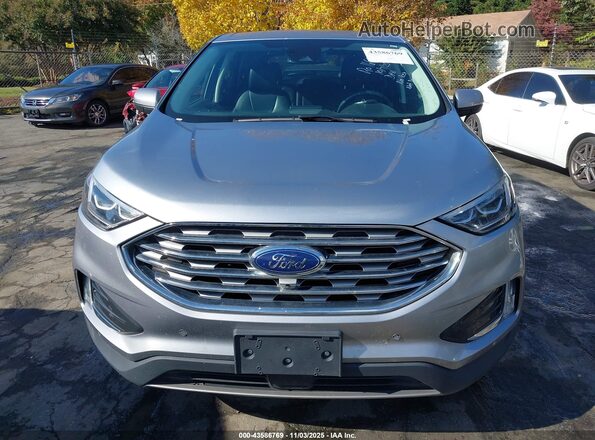 2FMPK4K9XNBA92148 2022 FORD EDGE Silver Vista del cuadro de instrumentos