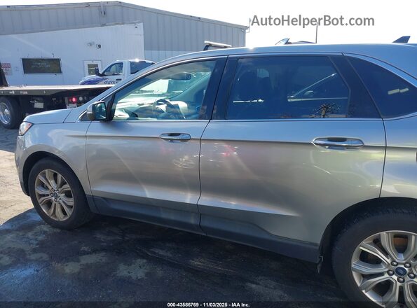 2FMPK4K9XNBA92148 2022 FORD EDGE Silver Vista interior de 360 grados