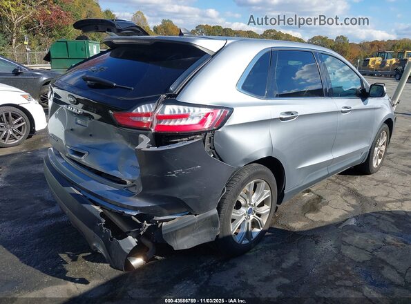 2FMPK4K9XNBA92148 2022 FORD EDGE Silver Trasero derecho