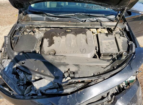 2G1105S3XJ9110286 2018 CHEVROLET IMPALA Черный Вид задней части салона