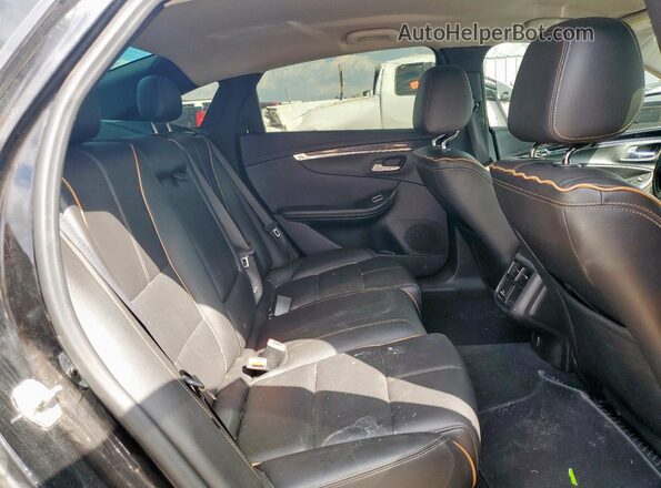 2G1125S39J9106319 2018 CHEVROLET IMPALA Черный Вид задних сидений