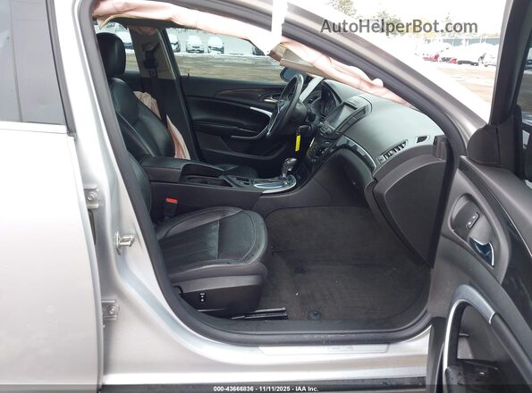 2G4GK5EX0G9190129 2016 BUICK REGAL Silver წინა სალონის ხედი