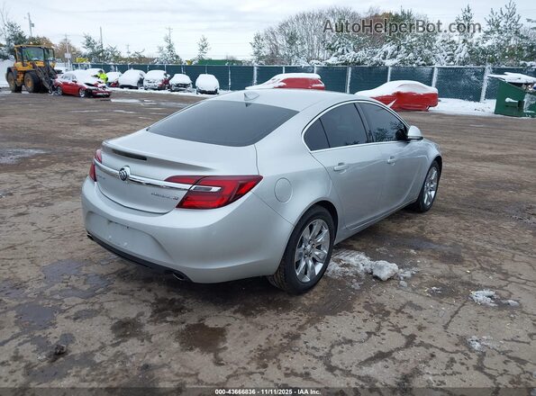 2G4GK5EX0G9190129 2016 BUICK REGAL Silver უკანა მარჯვენა