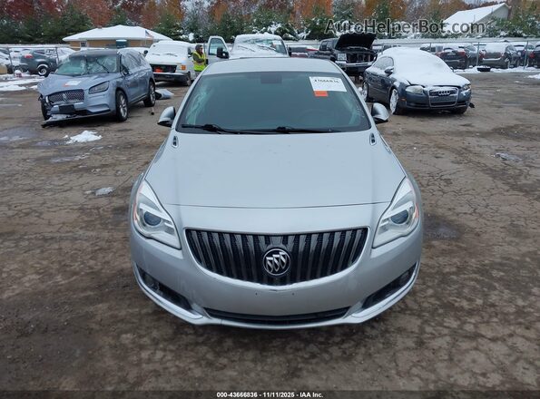 2G4GK5EX0G9190129 2016 BUICK REGAL Silver ხელსაწყოთა პანელის ხედი
