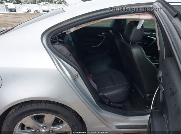 2G4GK5EX0G9190129 2016 BUICK REGAL Silver VIN კოდის სტიკერის ხედი