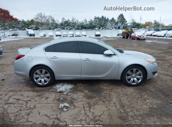 2G4GK5EX0G9190129 2016 BUICK REGAL Silver უკანა სალონის ხედი