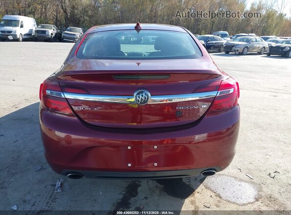 2G4GL5EX4H9113097 2017 BUICK REGAL Red 