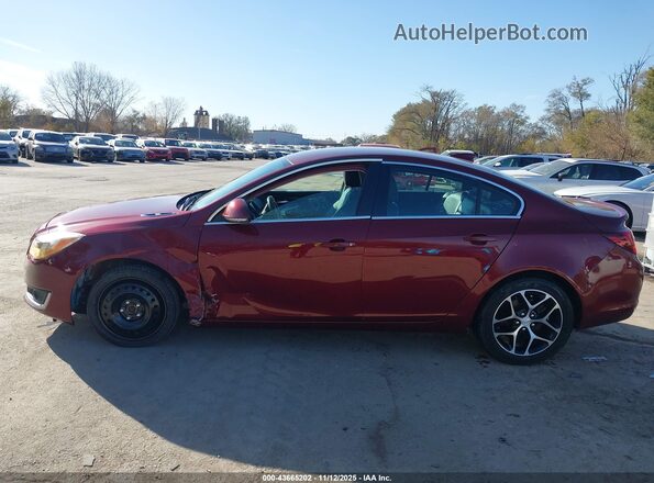 2G4GL5EX4H9113097 2017 BUICK REGAL Red 
