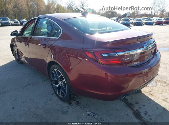 2G4GL5EX4H9113097 2017 BUICK REGAL Red 